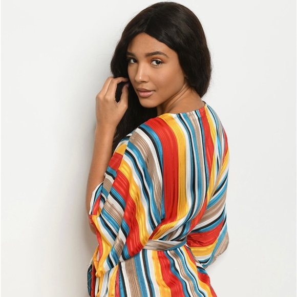 Ark nc. Multi Stripe Dress - Picture 8 of 10